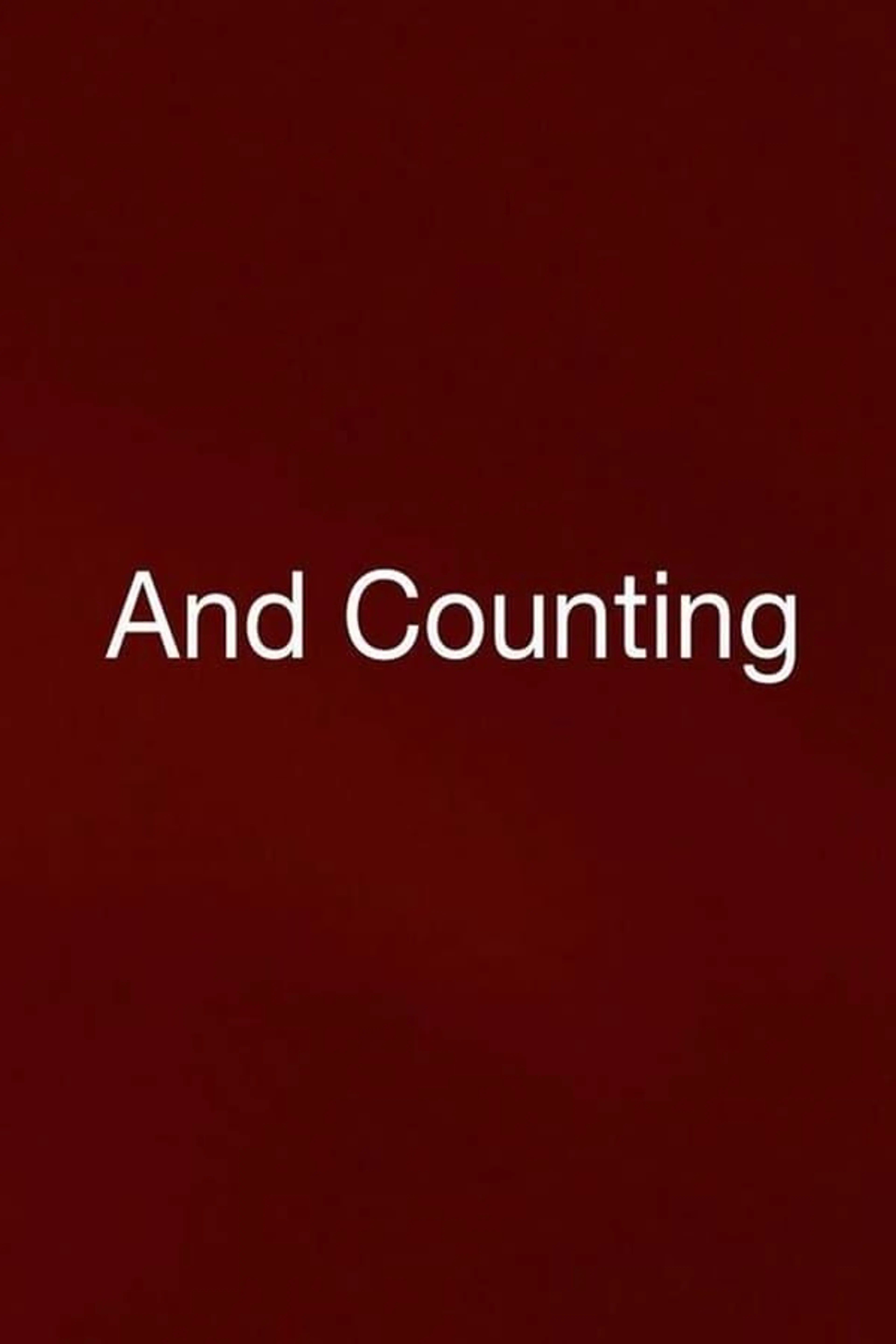 And Counting