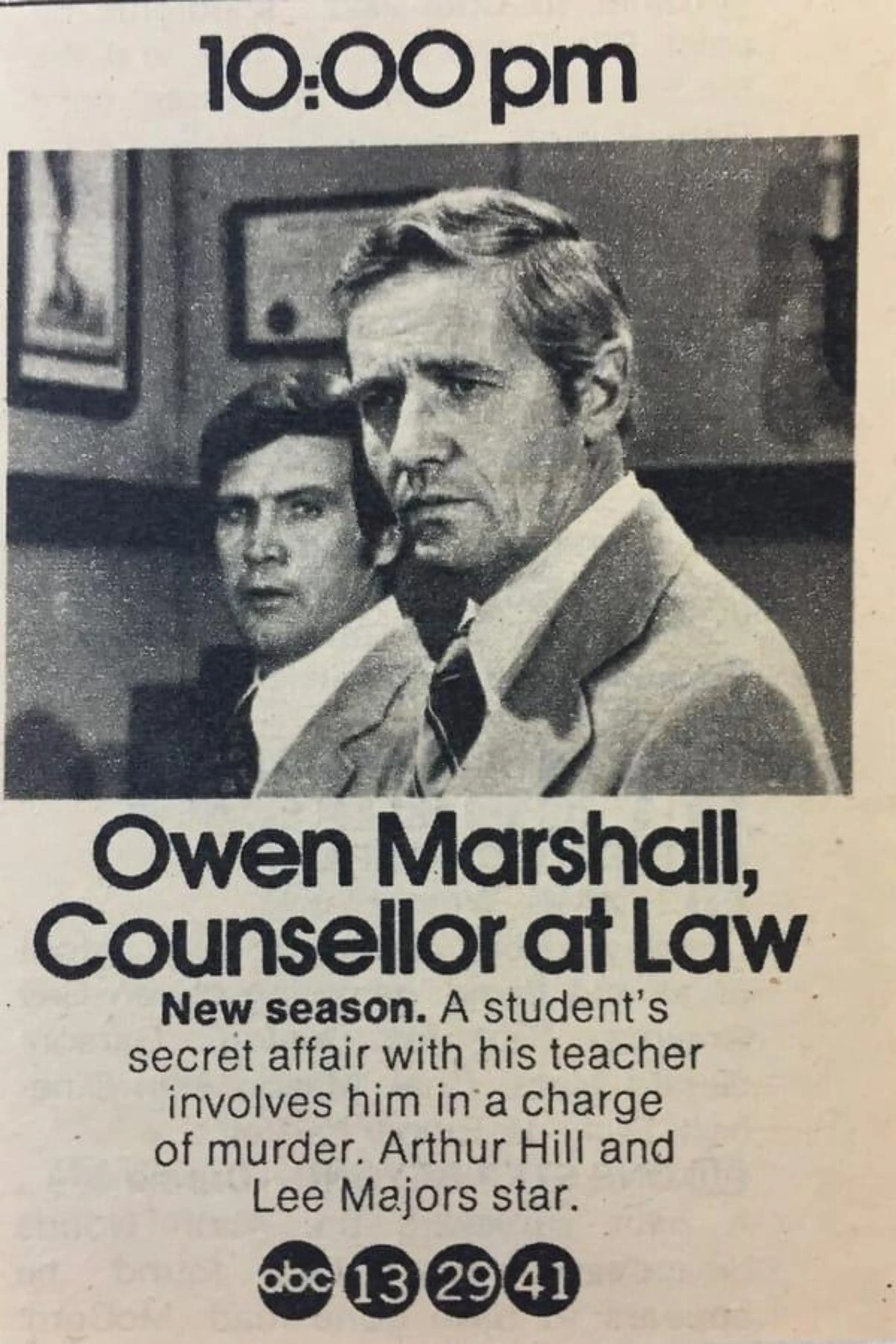 Owen Marshall: Counselor at Law Season 2