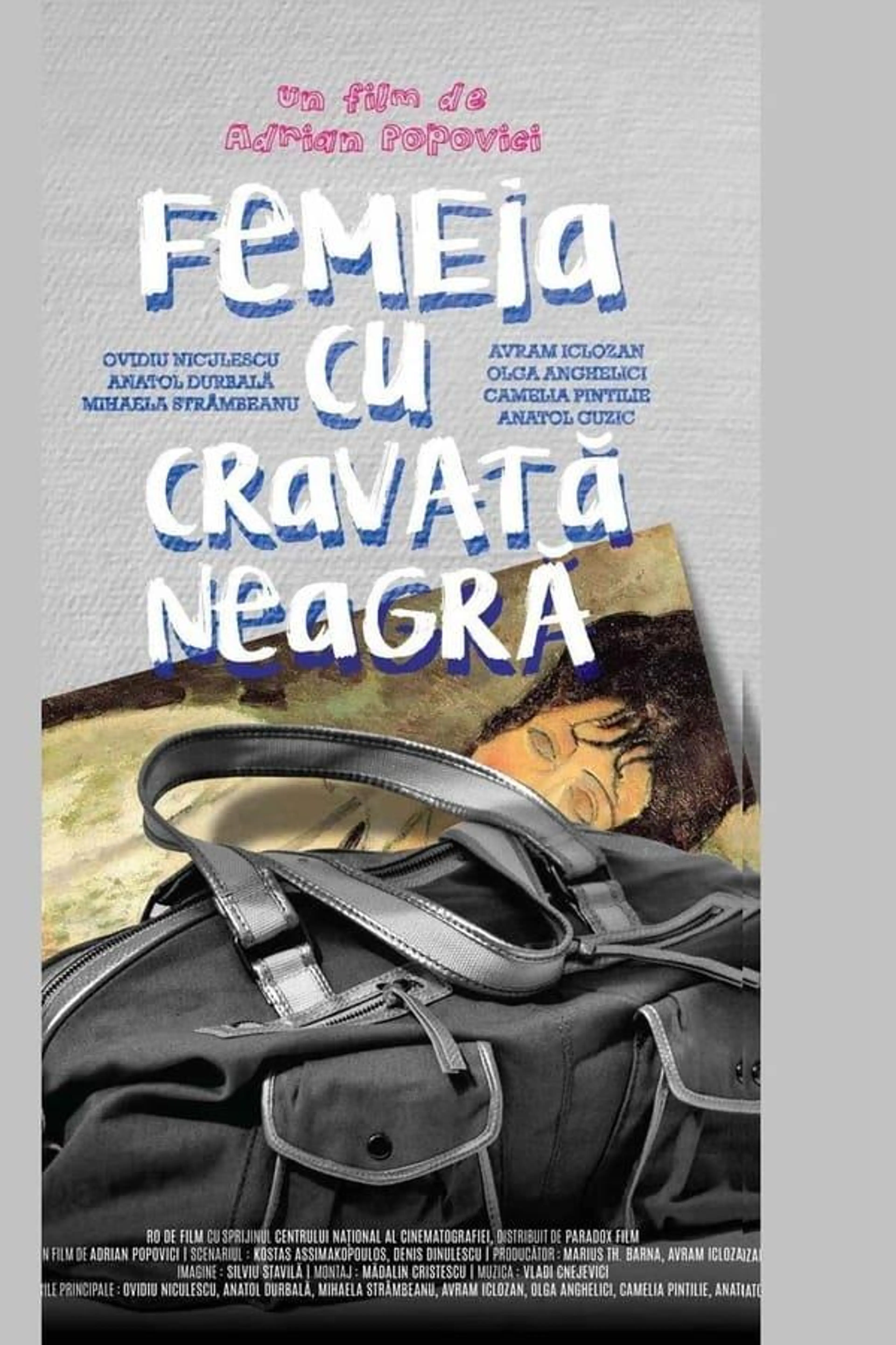 Woman with Black Tie