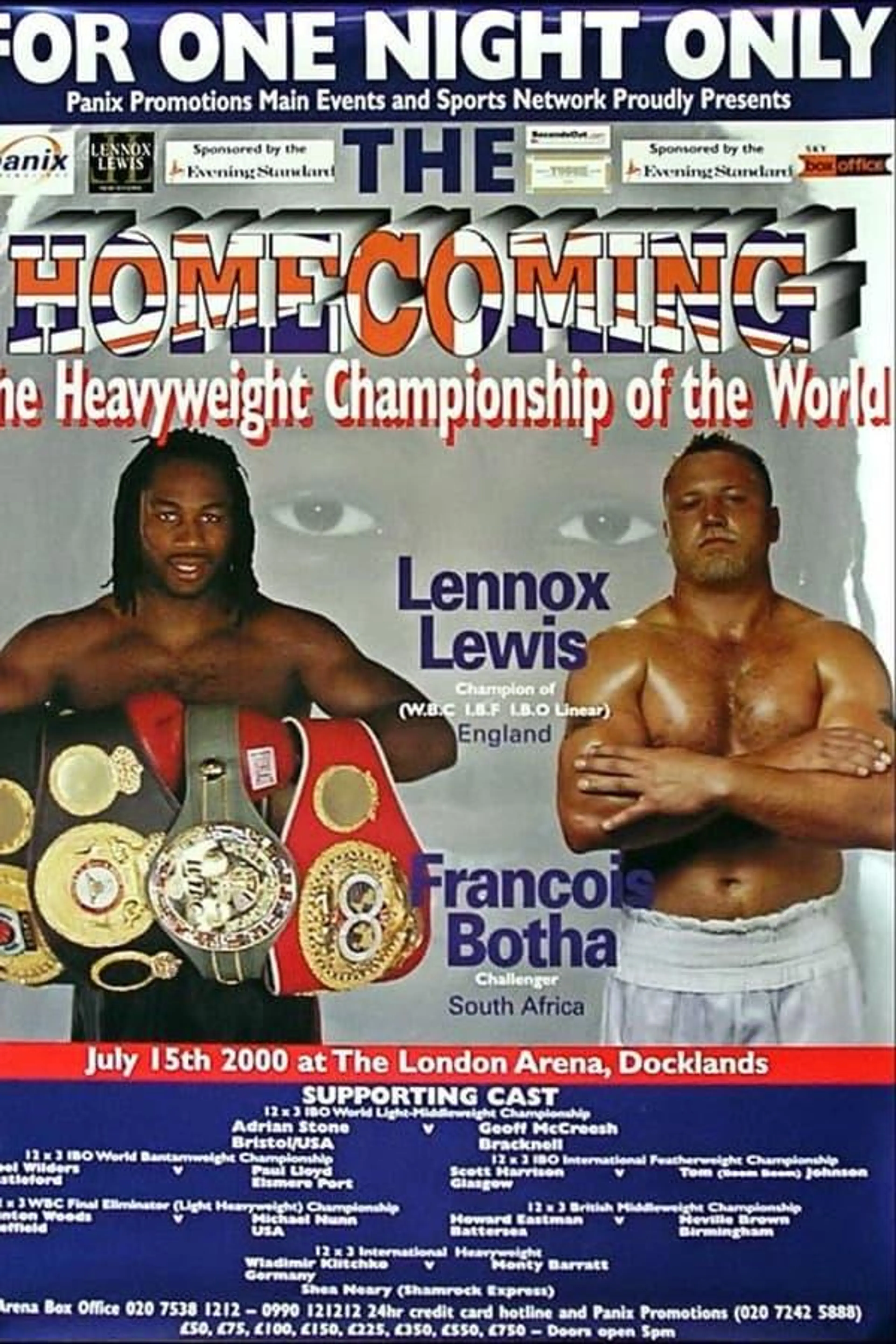 Lennox Lewis vs. Francois Botha