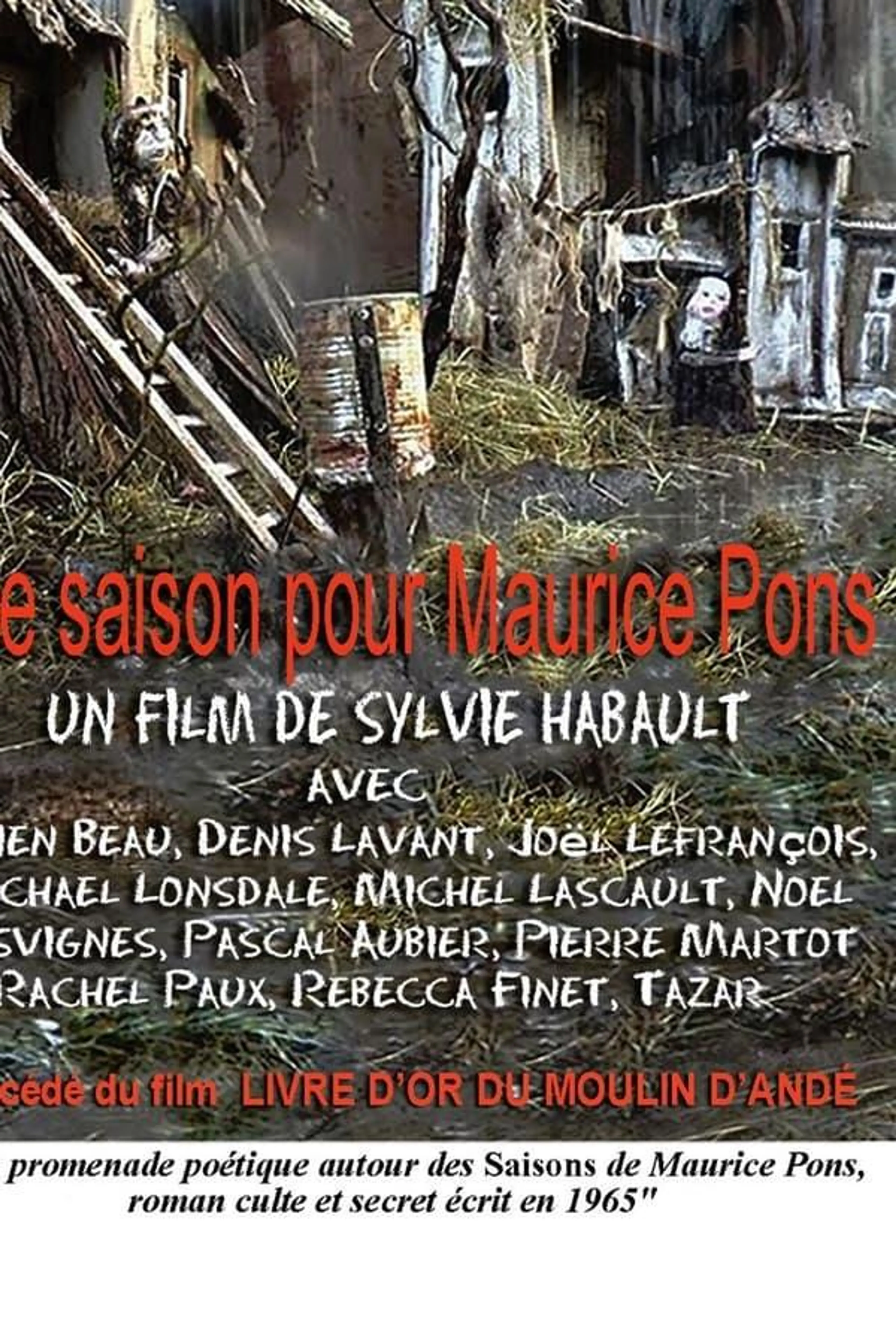 Une saison pour Maurice Pons