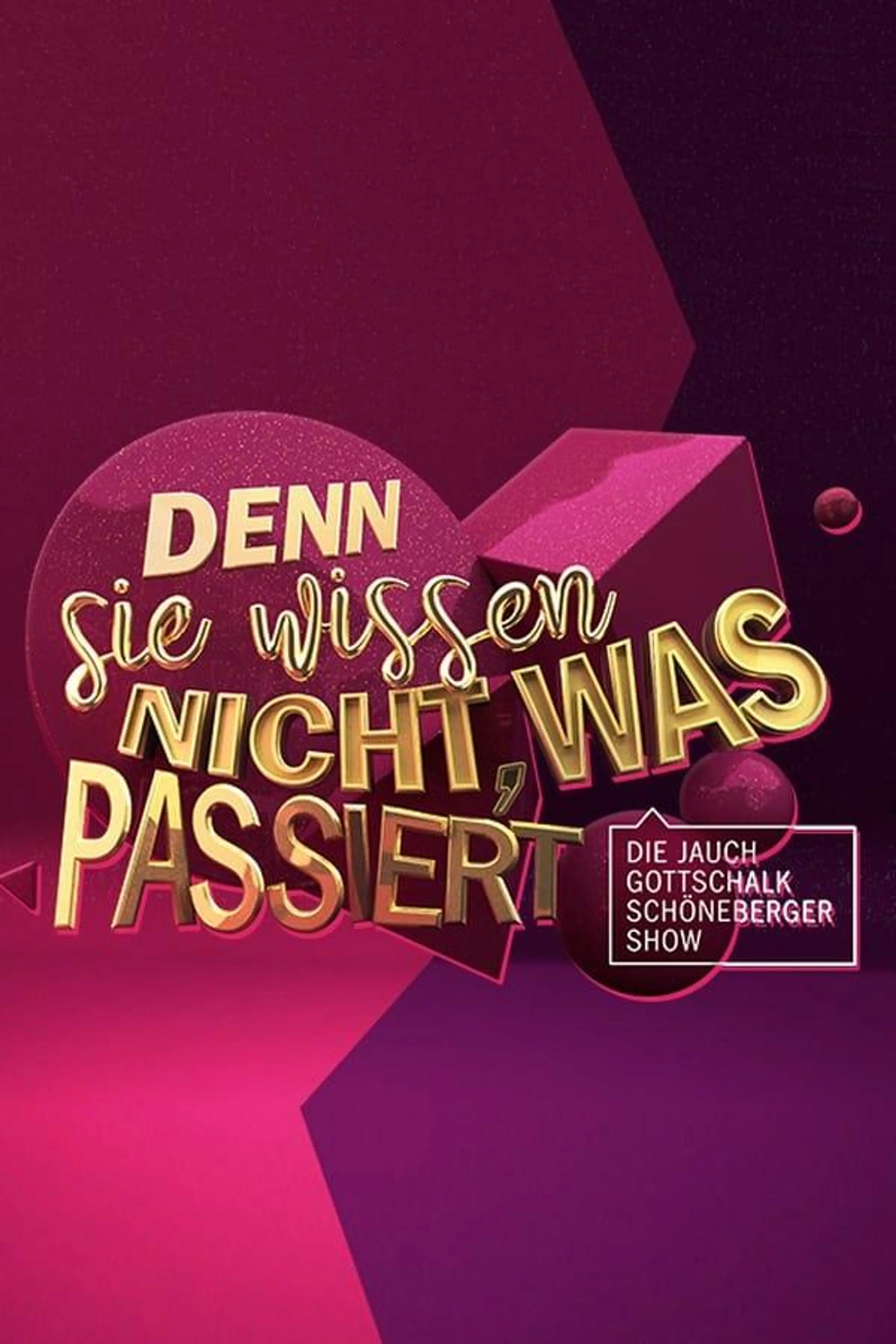 Denn sie wissen nicht, was passiert Specials