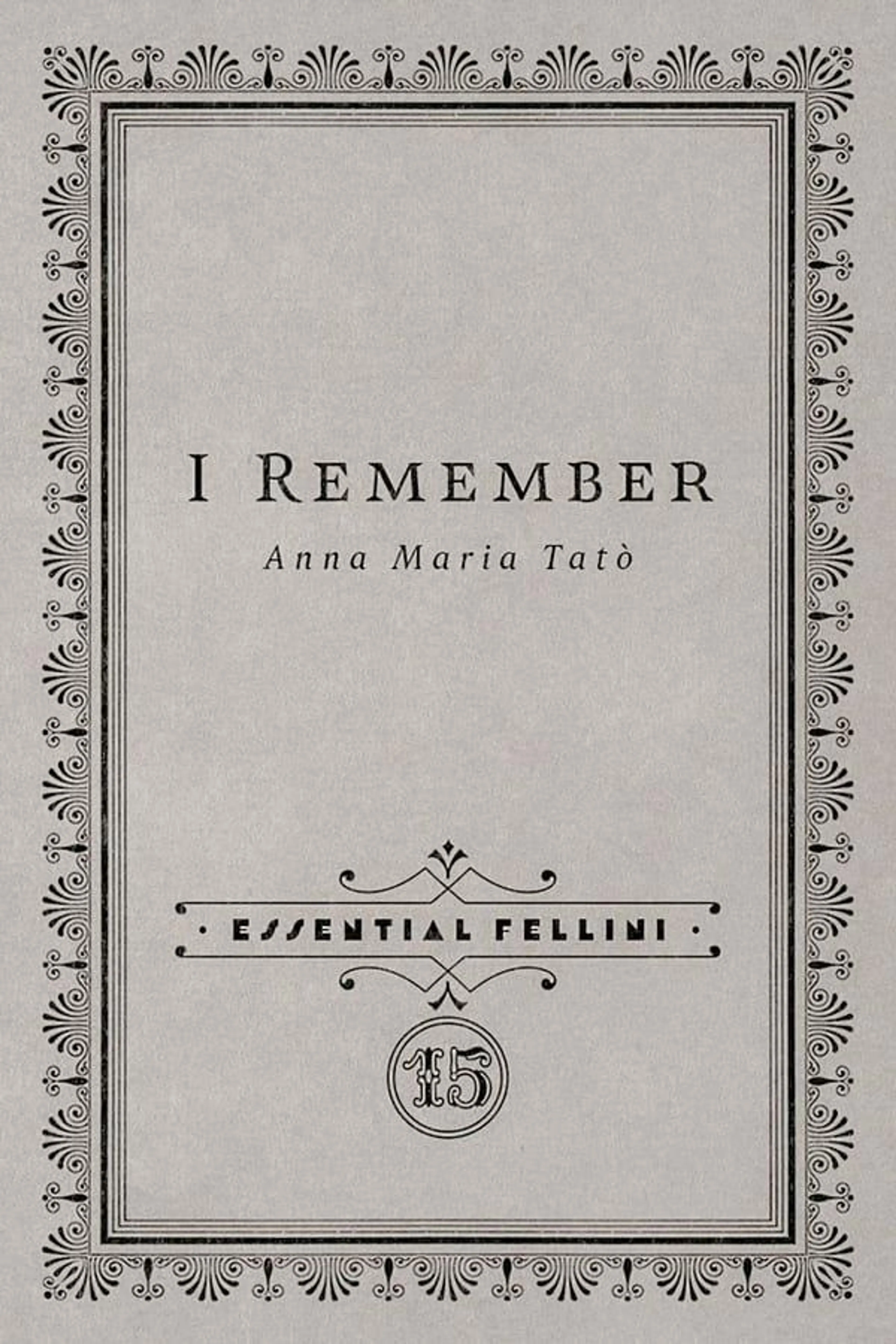 Marcello Mastroianni: I Remember