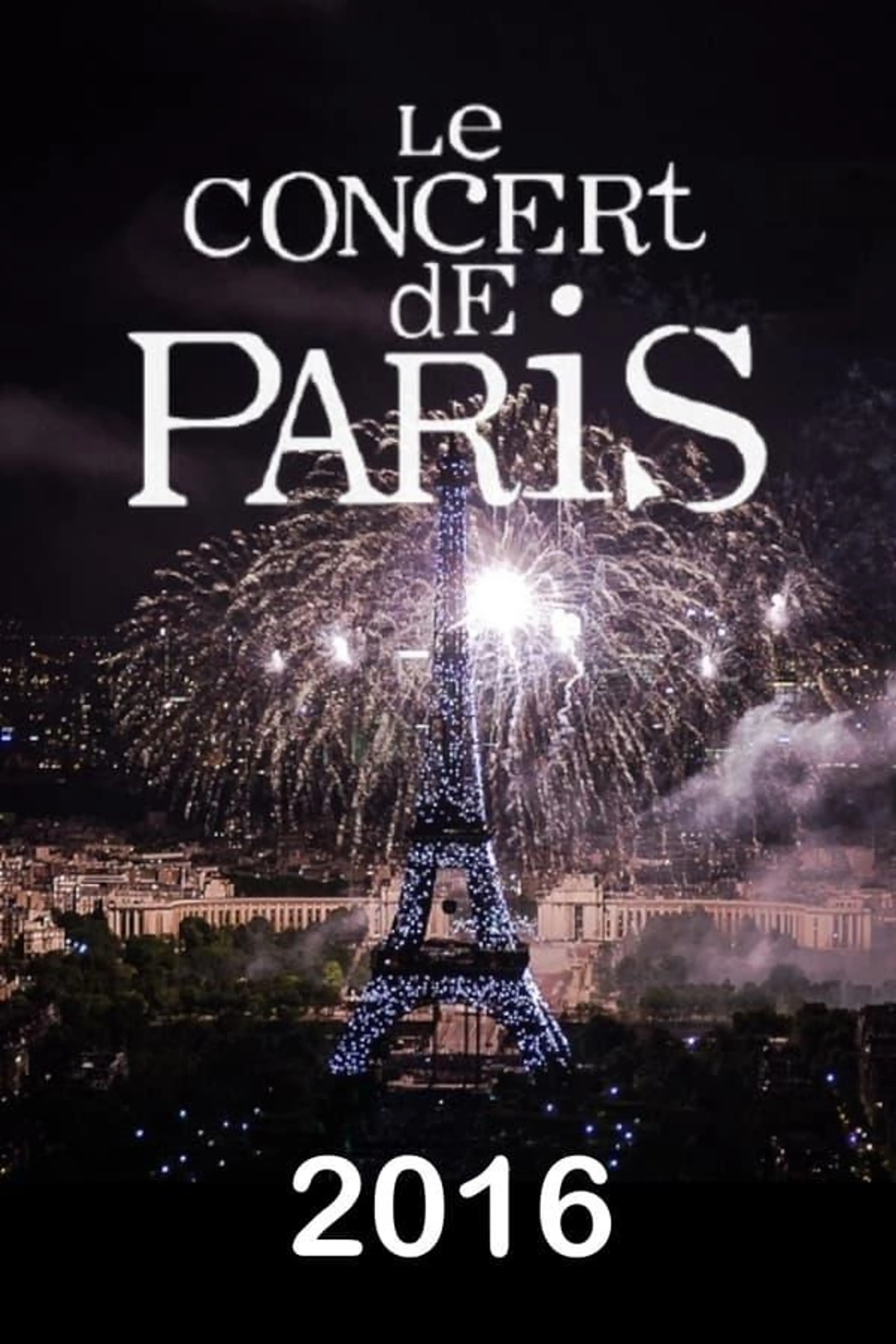 Le concert de Paris 2016