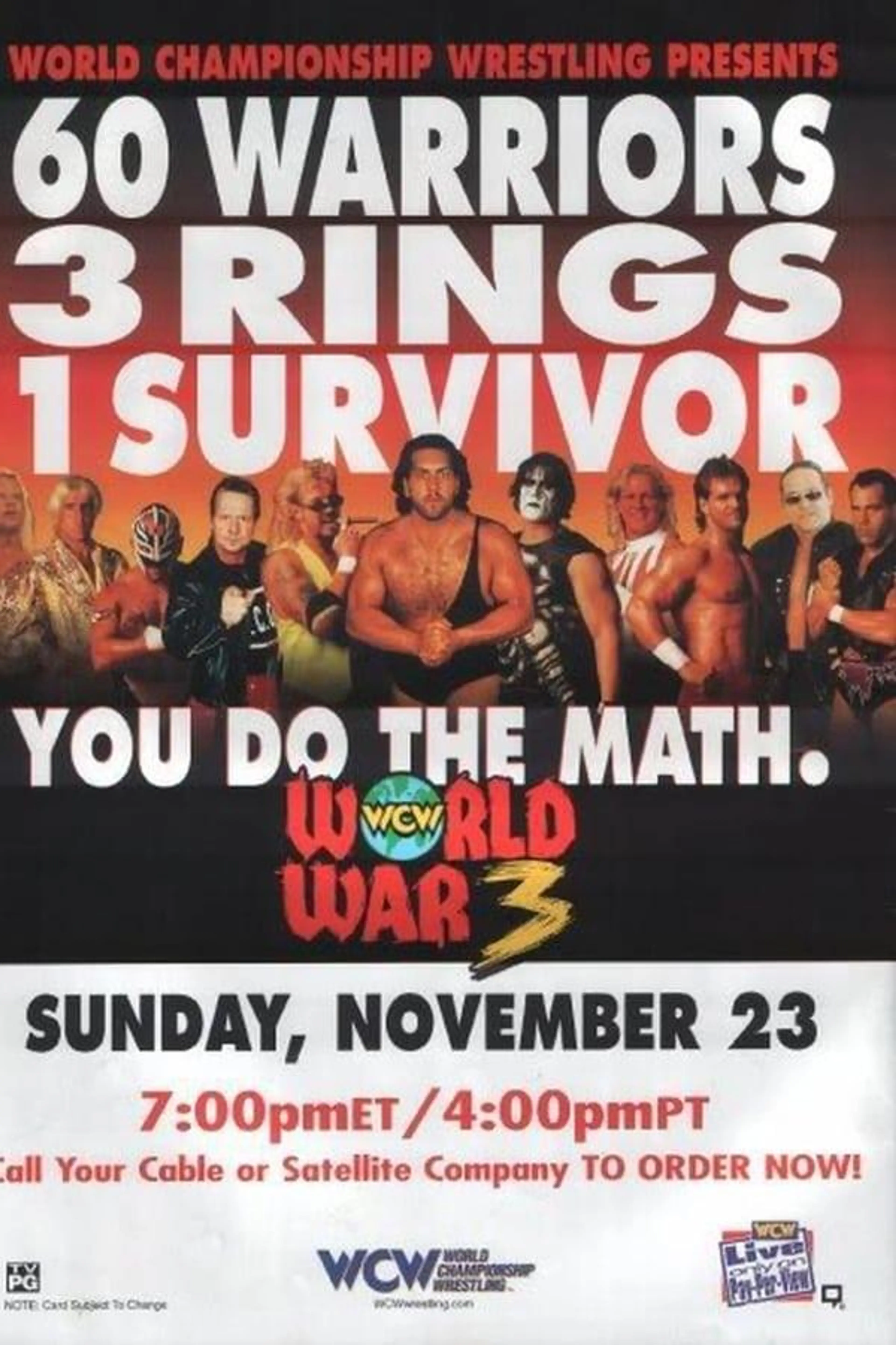 WCW World War 3 1997