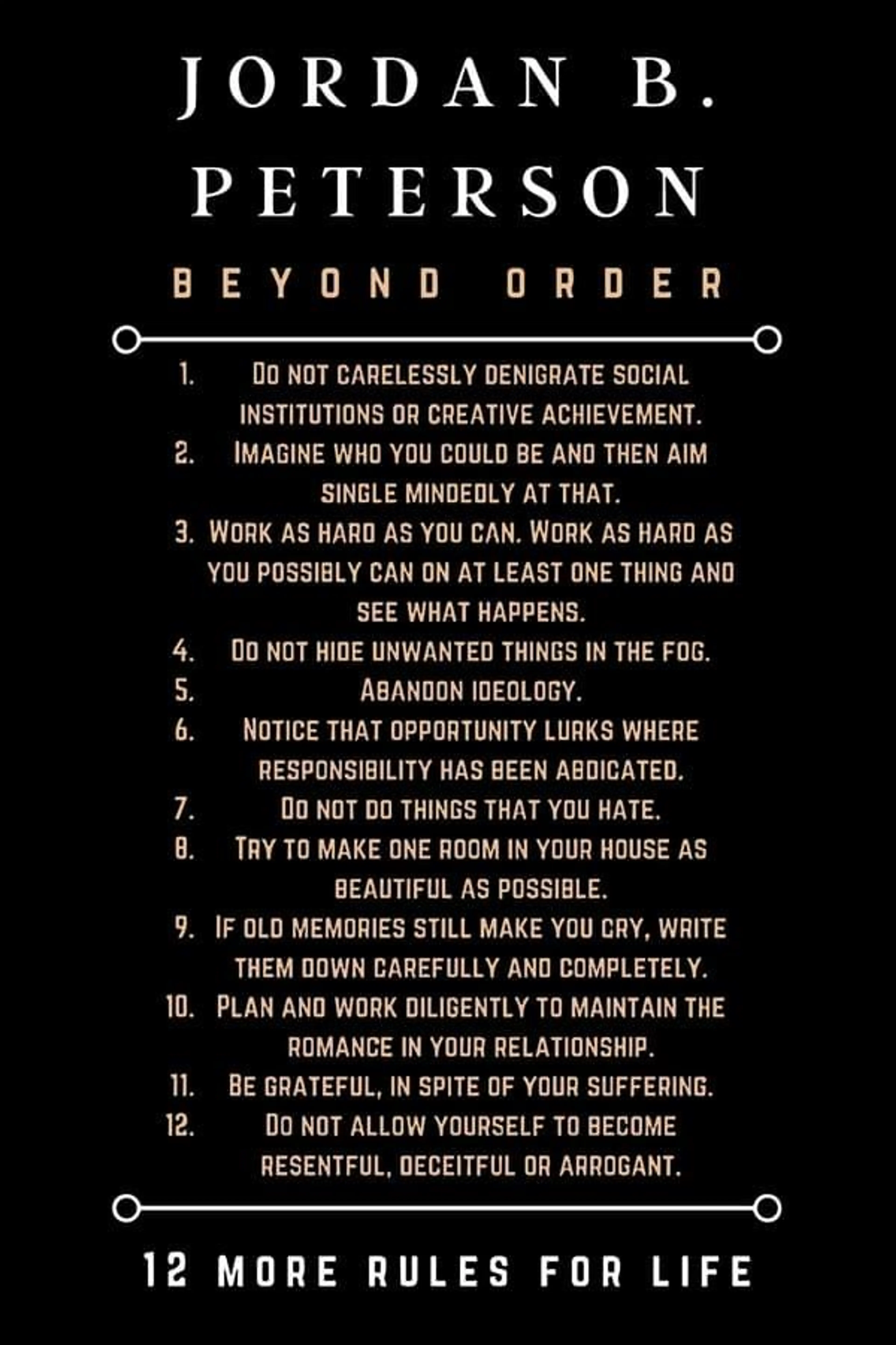 Beyond Order Tour Season 1
