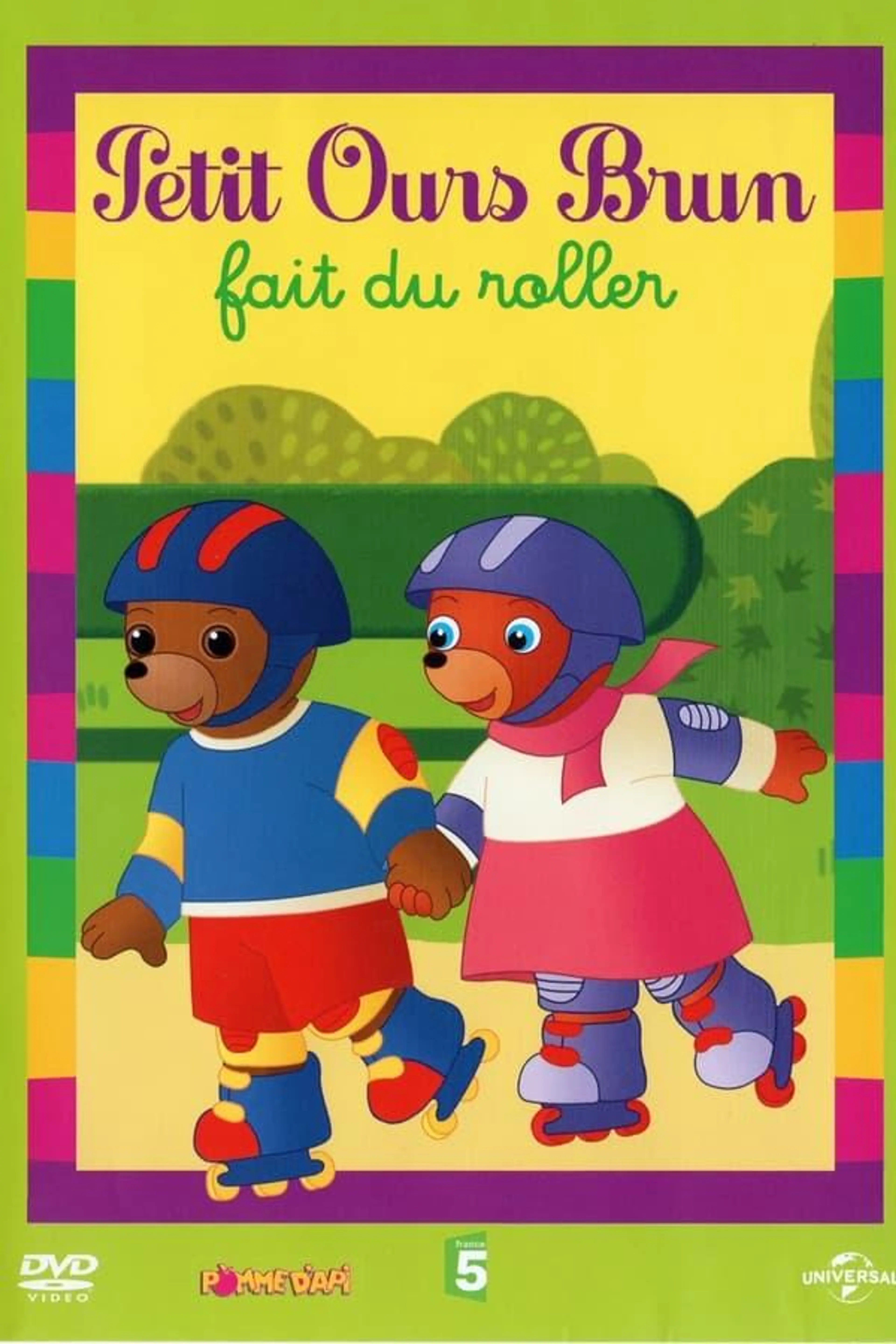 Petit Ours Brun fait du roller