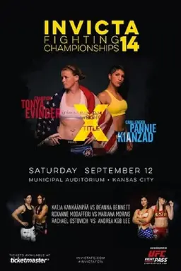 Invicta FC 14: Evinger vs. Kianzad