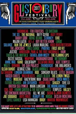 Liam Gallagher at Glastonbury 2017
