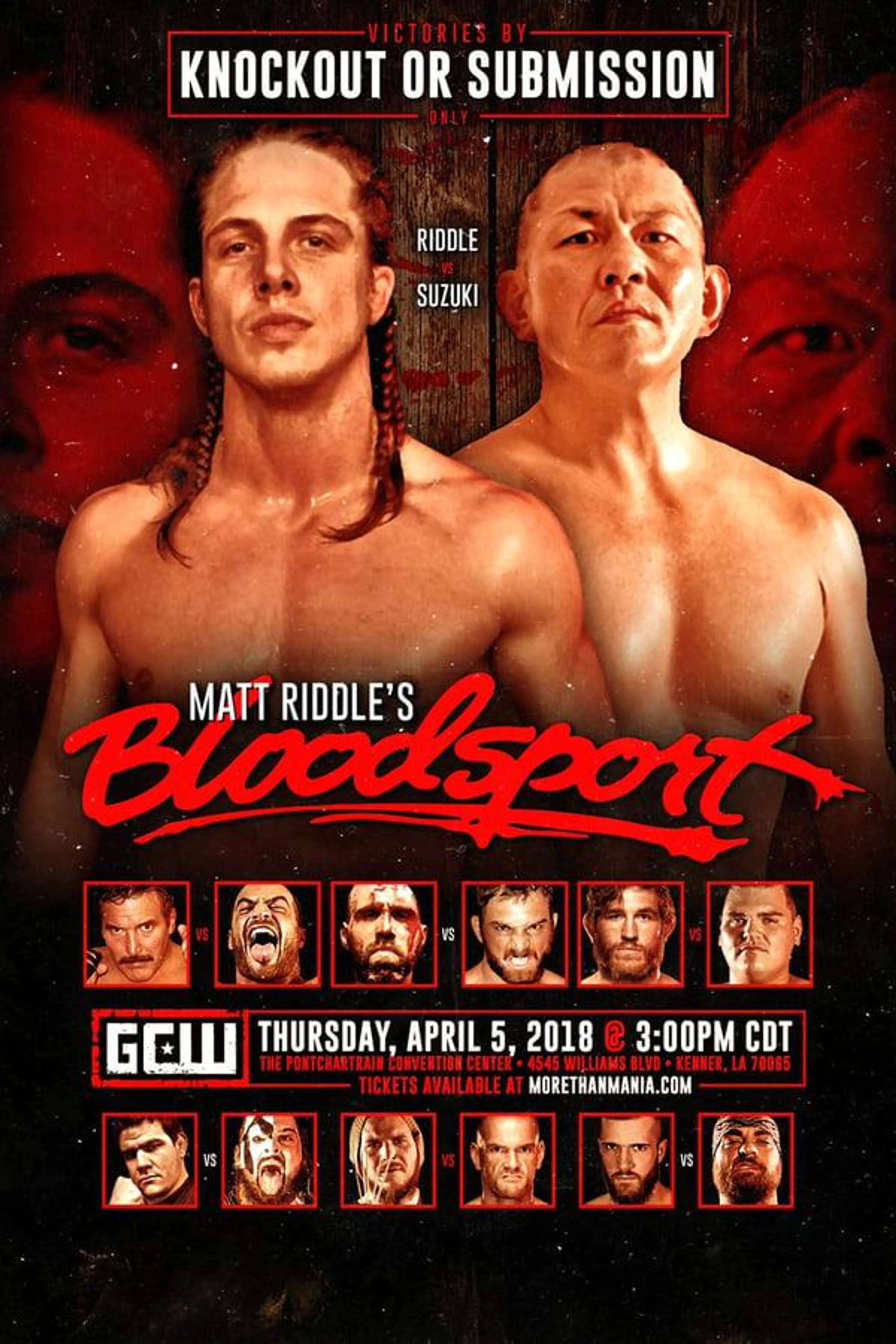 GCW Matt Riddle's Bloodsport