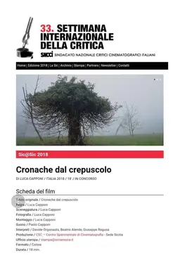 Cronache dal crepuscolo