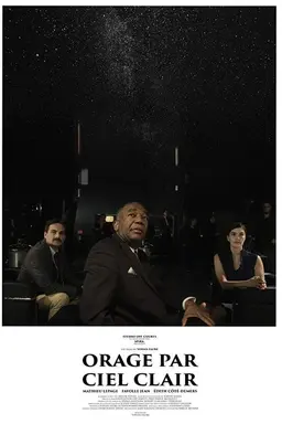 Orage par ciel clair