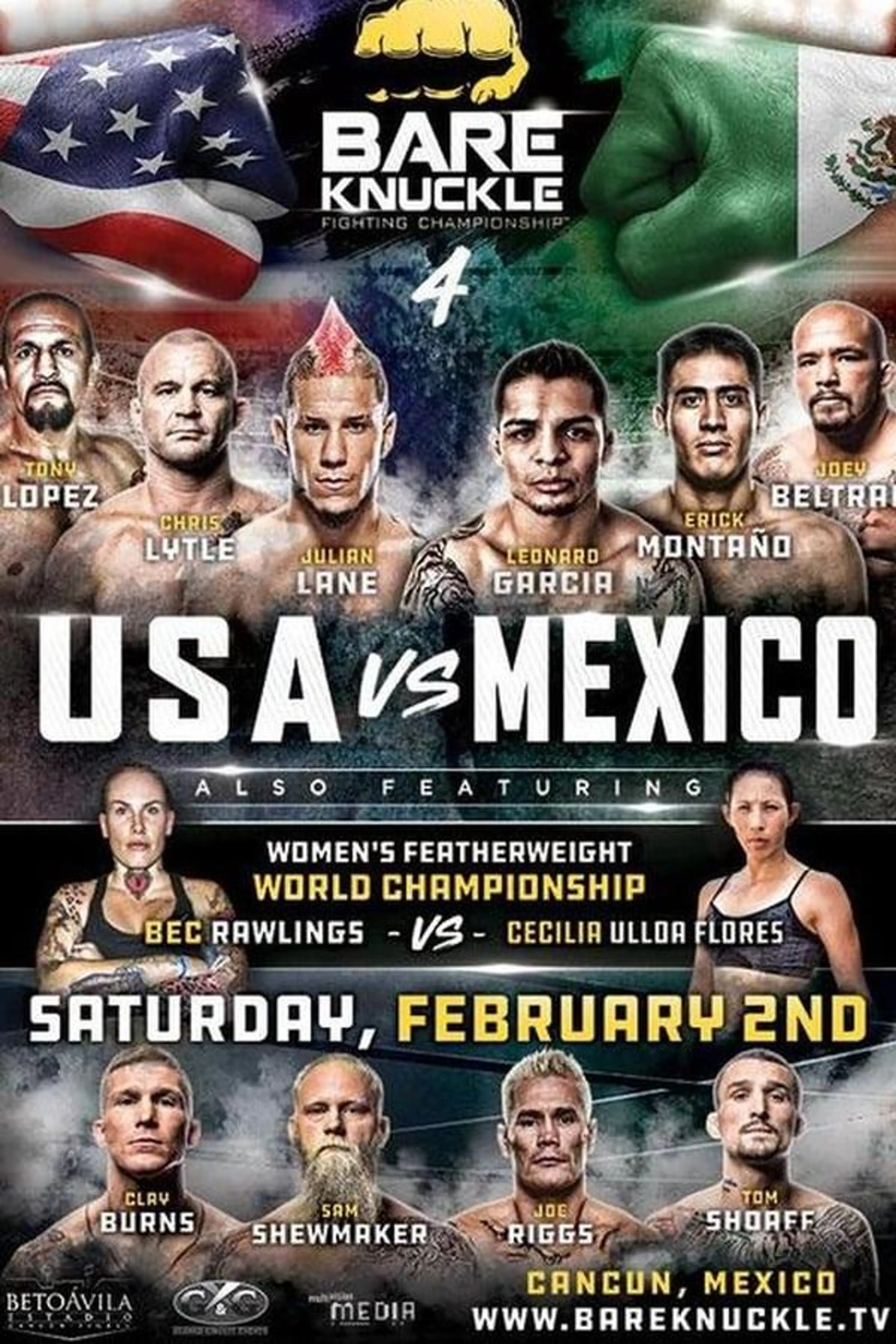 Bare Knuckle Fighting Championship 4