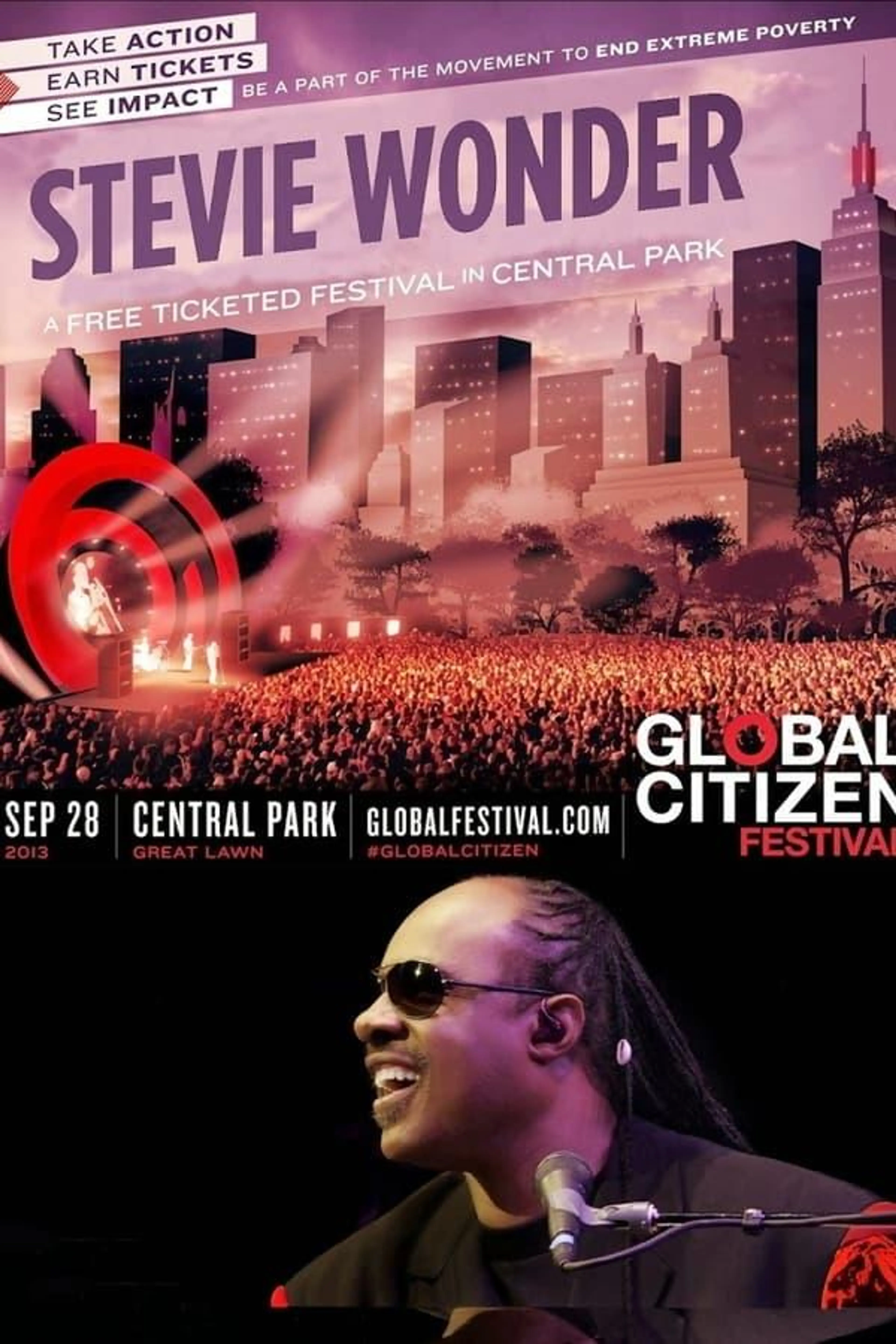 Stevie Wonder - Global citizen festival
