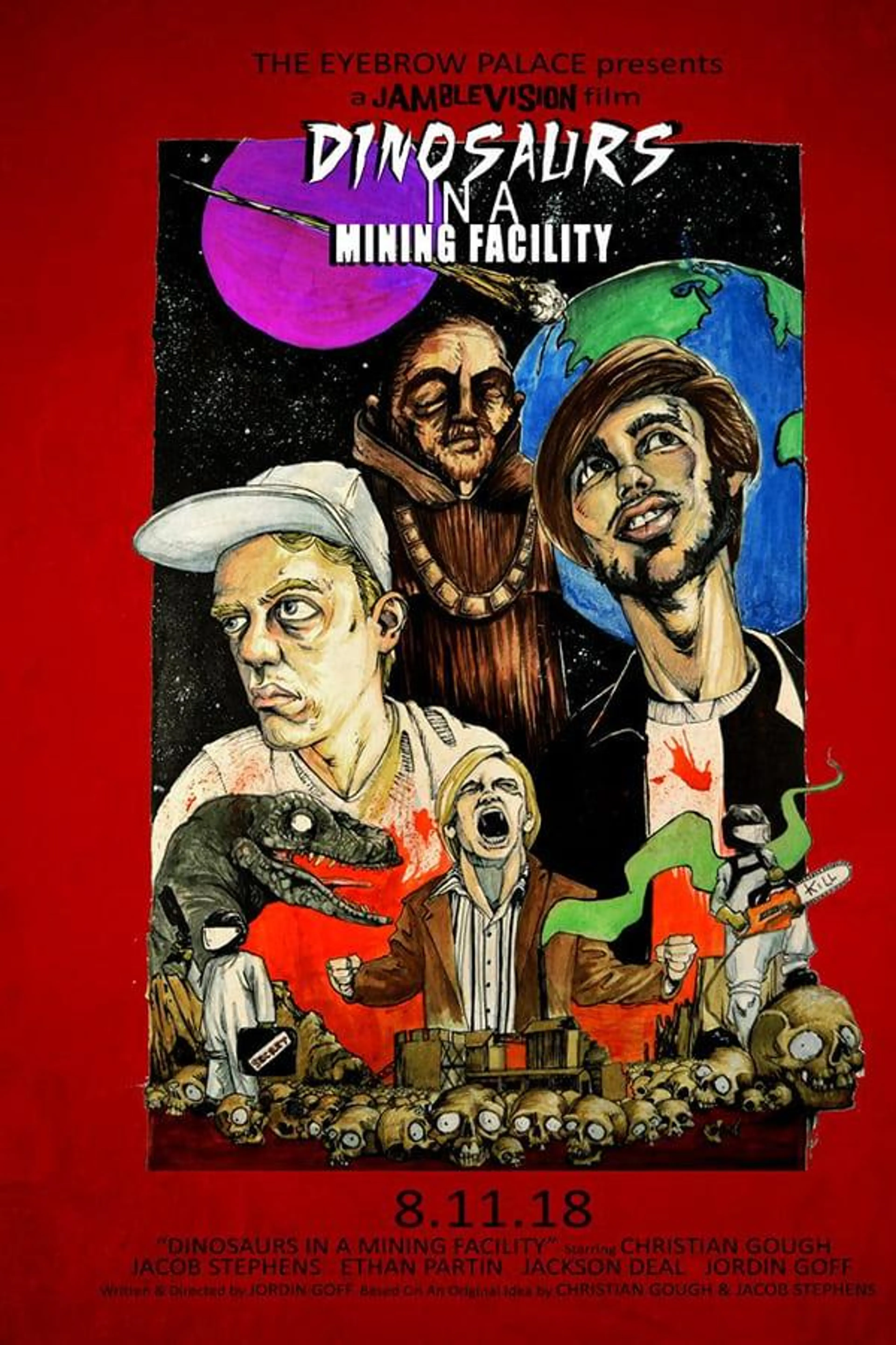 Dinosaurs In A Mining Facility