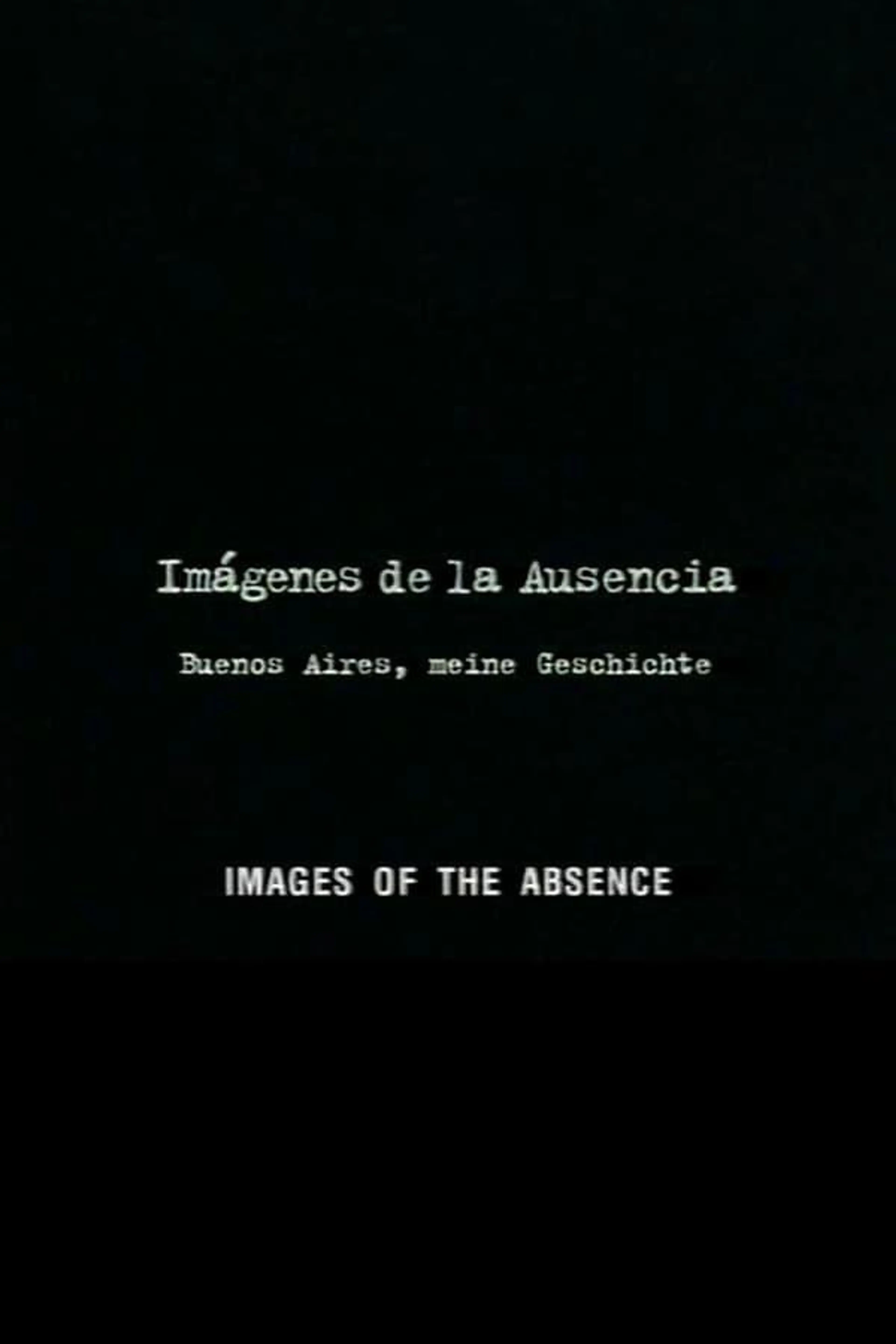 Images of the Absence