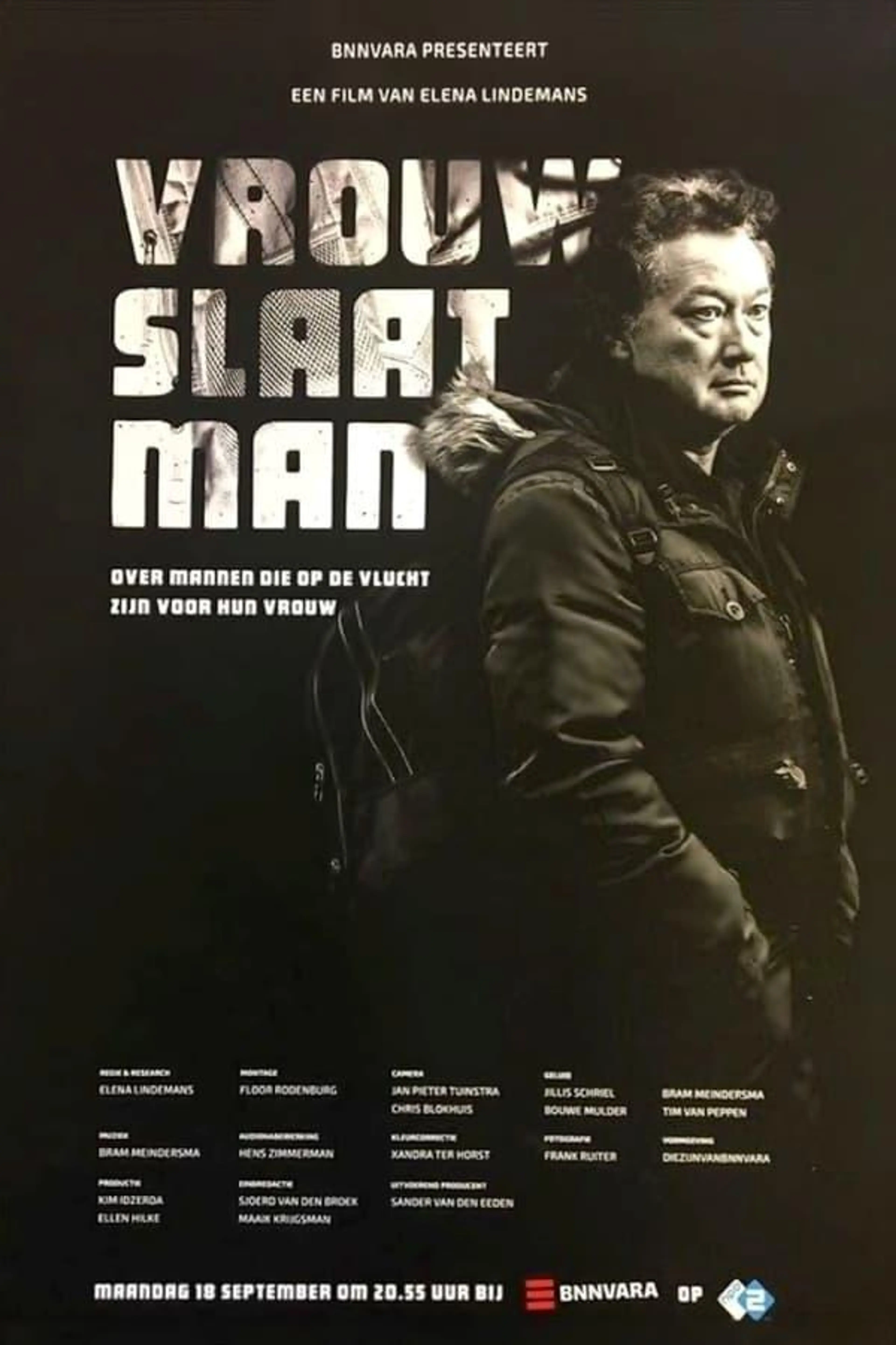 Vrouw slaat man