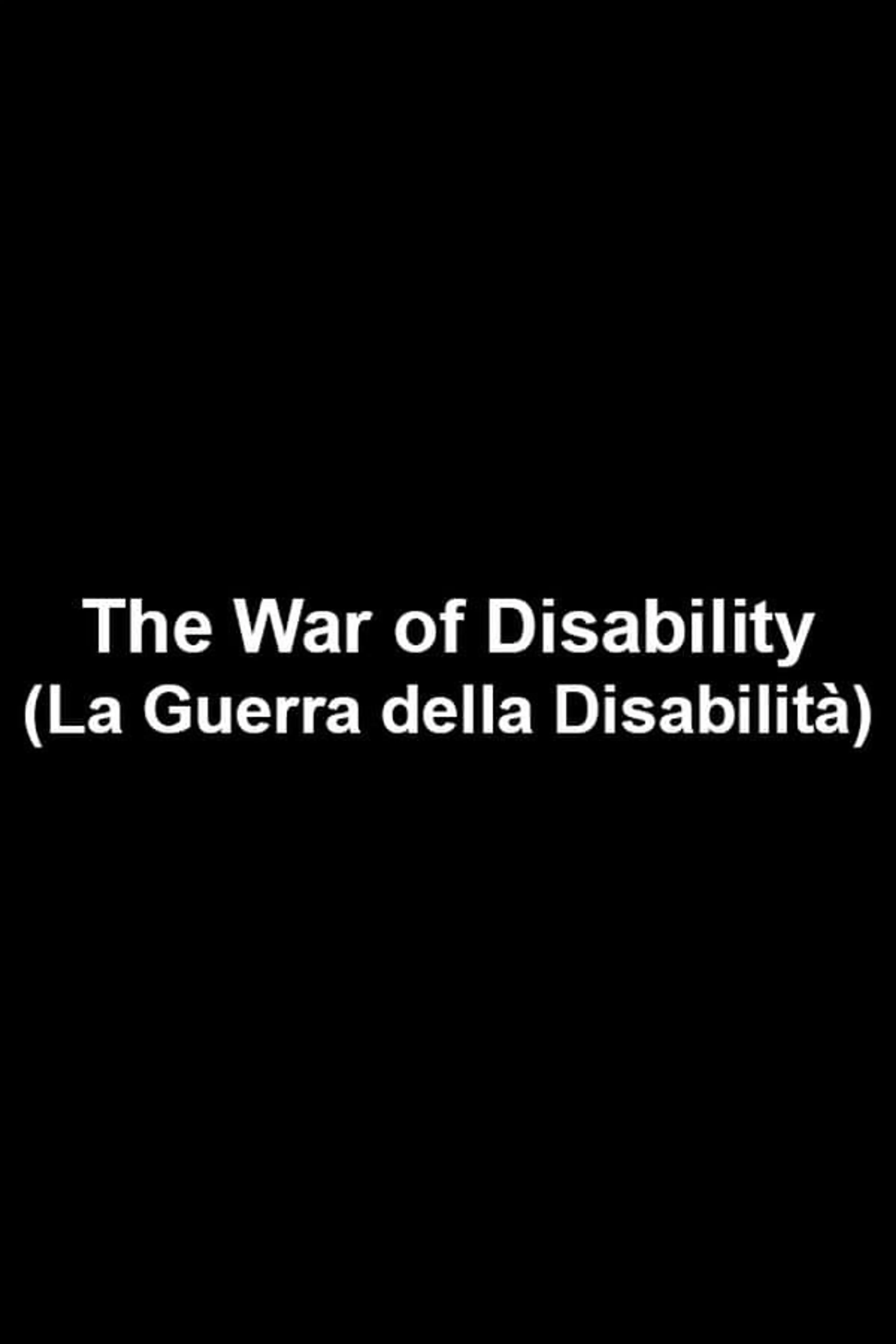 The War of Disability
