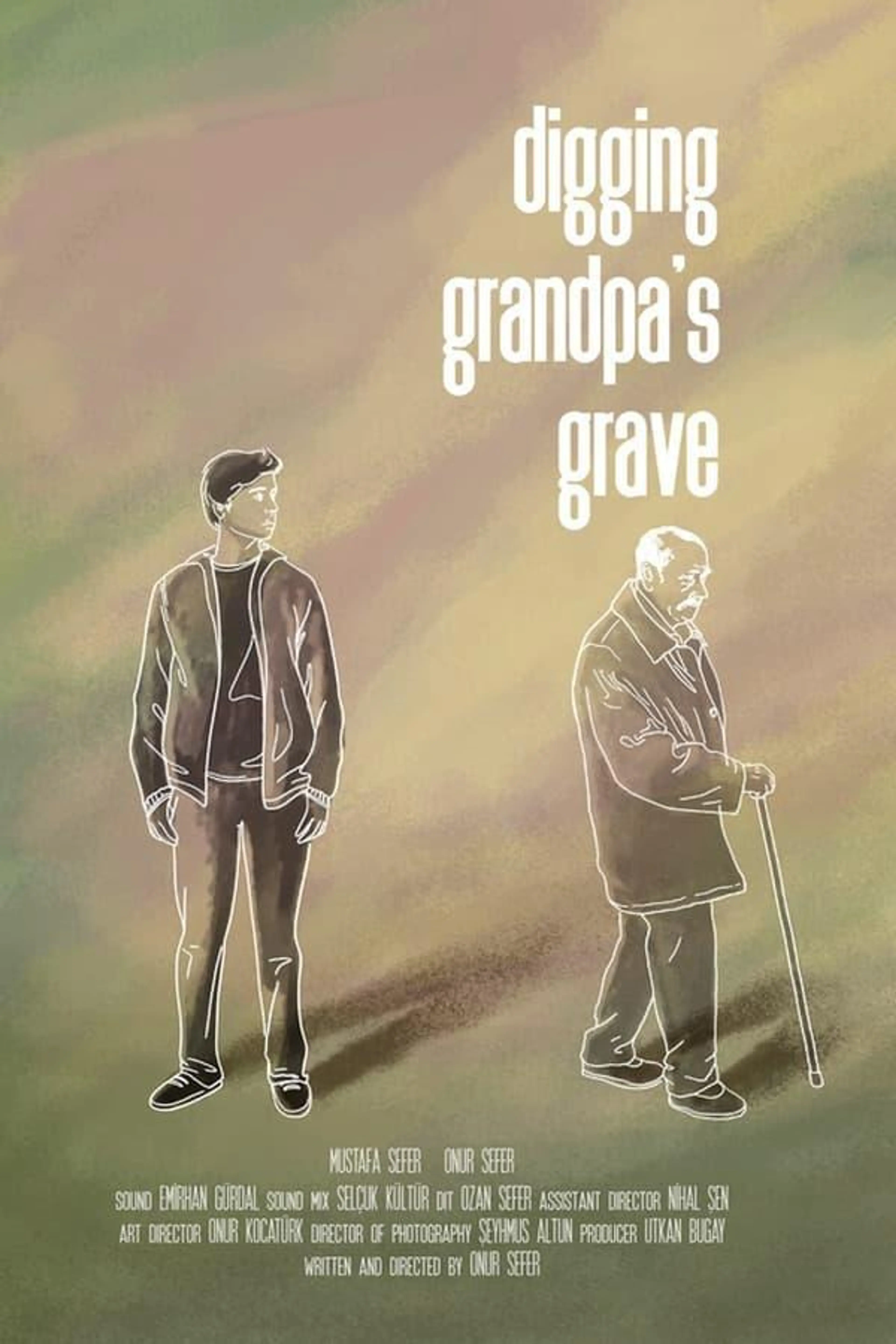 digging grandpa’s grave