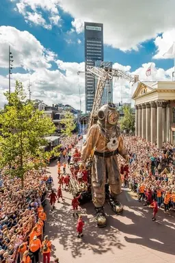 De reuzen in Leeuwarden