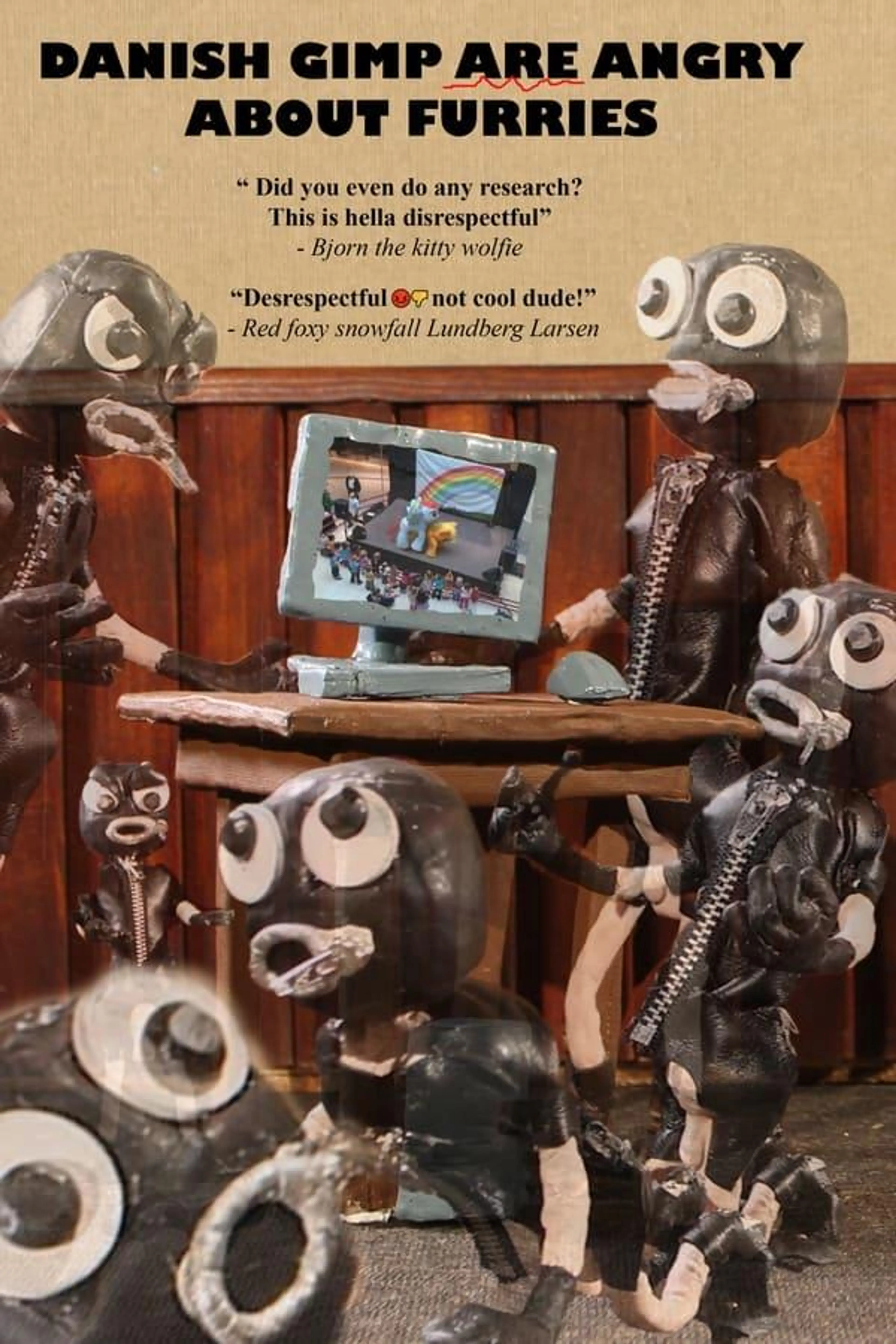 Danish gimp are angry about furries