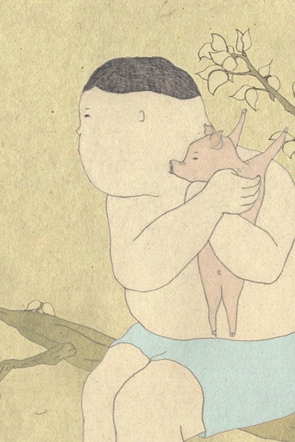 아무것도 모르는 돼지