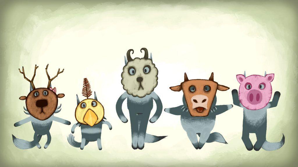 아기 늑대의 산책