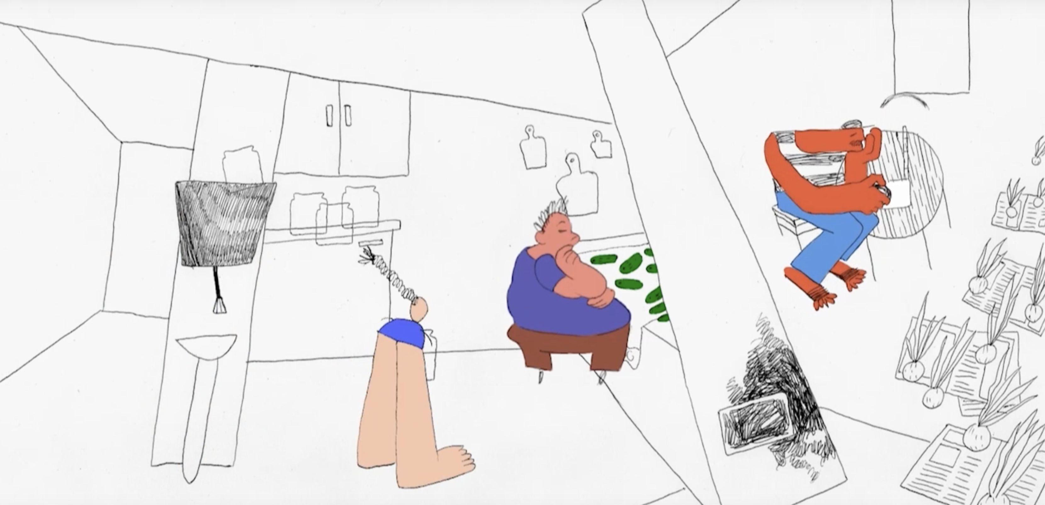 별장, 외계인, 오이