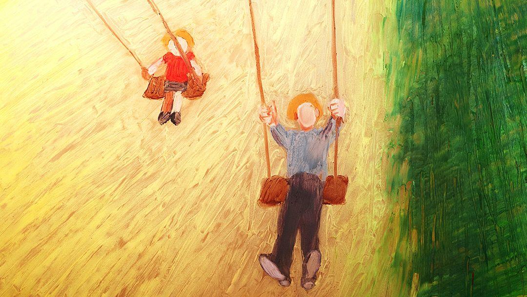 할아버지가 숨어있어요