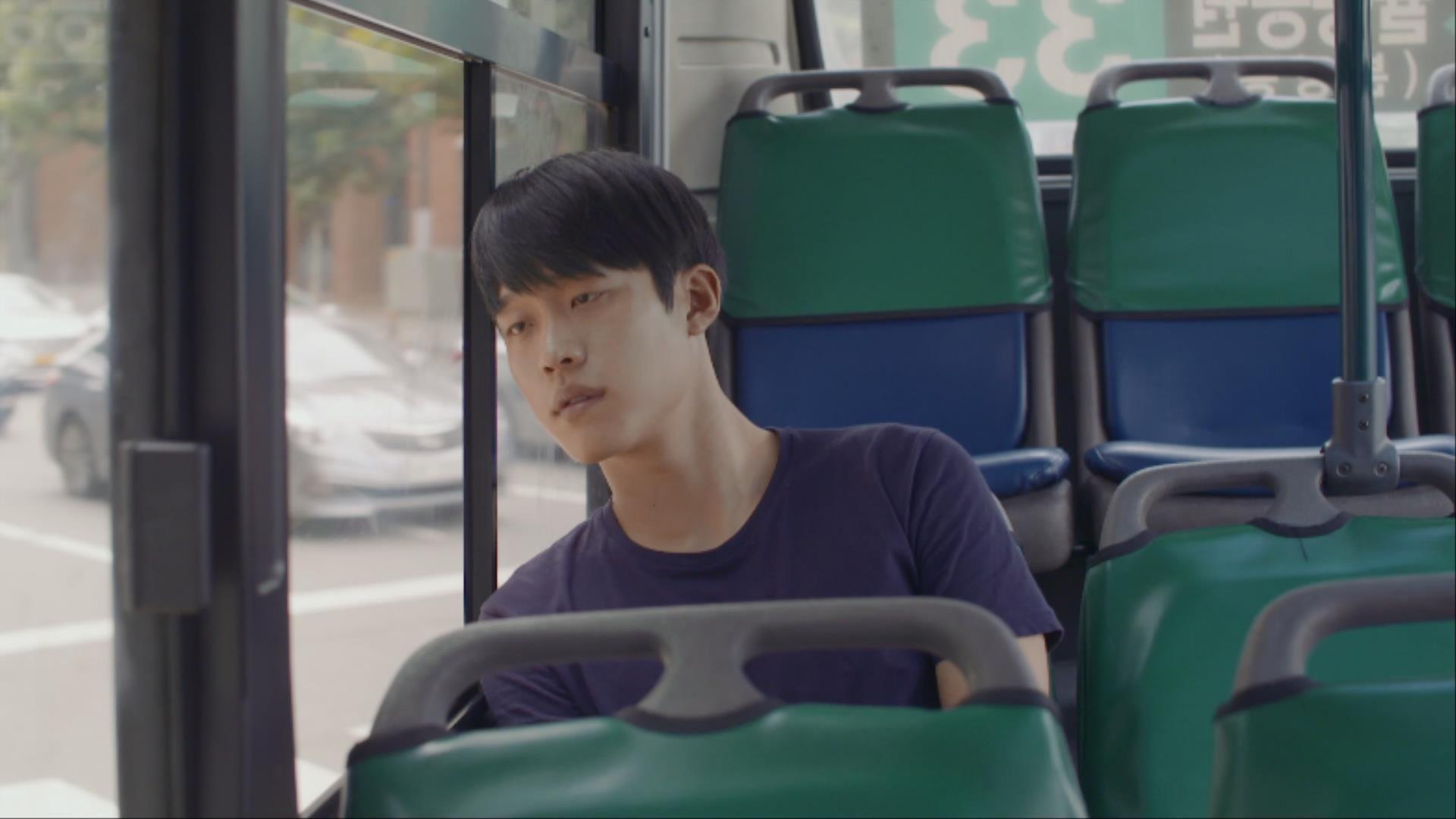 순환버스도 밤에는 차고지로 간다