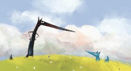 큰 늑대와 작은 늑대