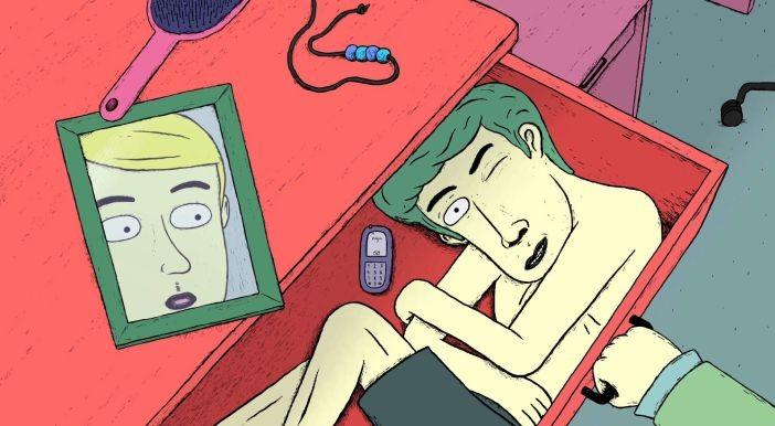 나, 담배 사러 나가