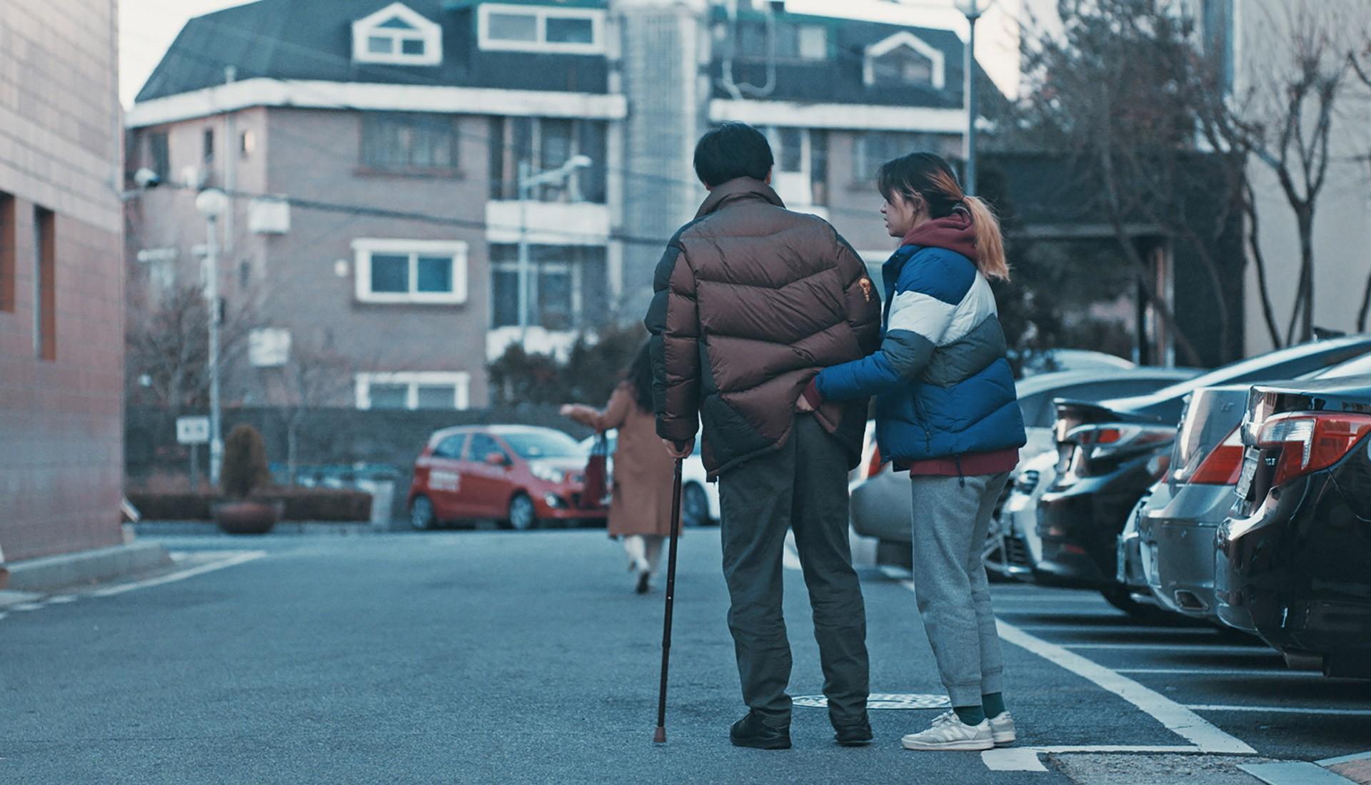 반신불수가족