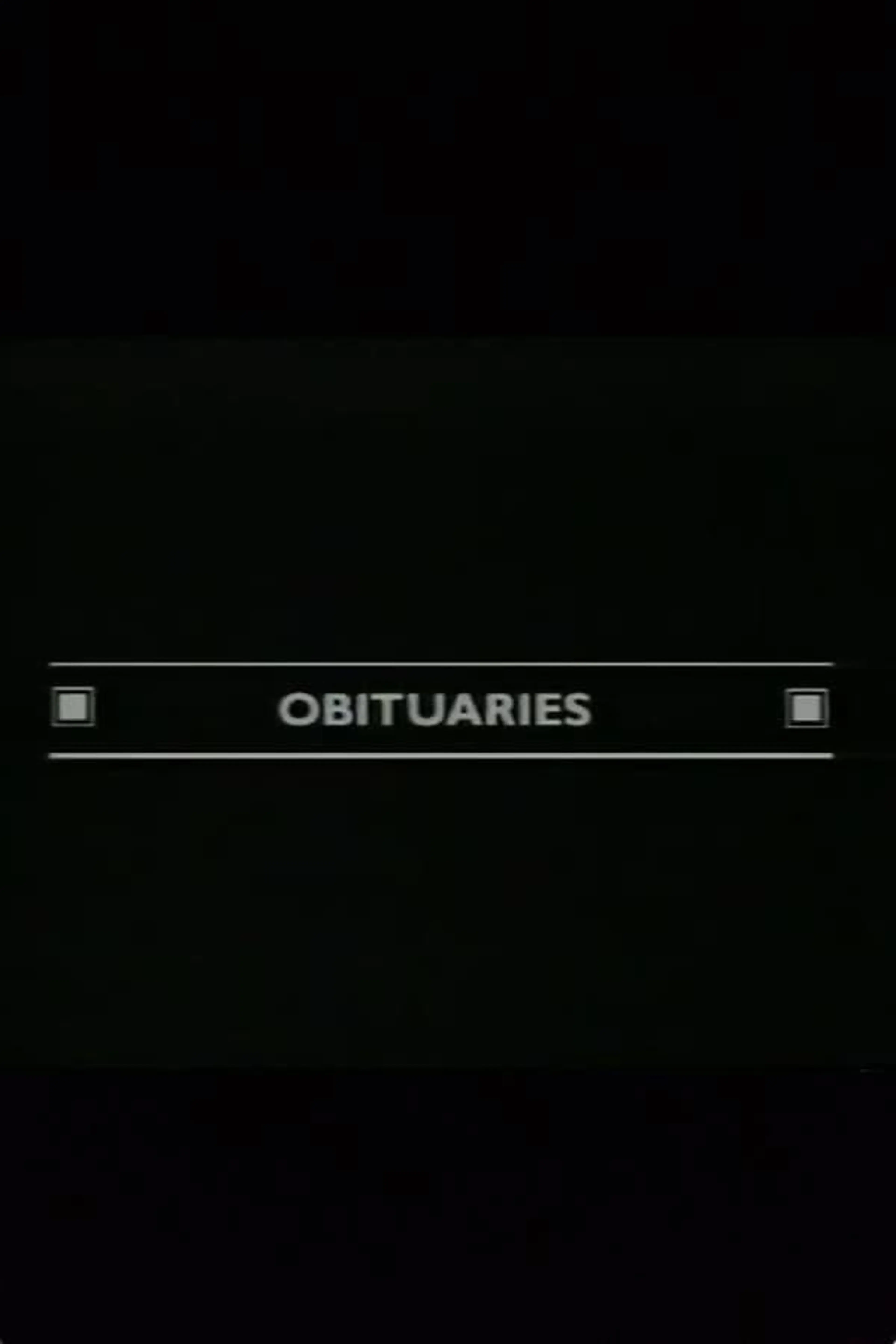 Obituaries