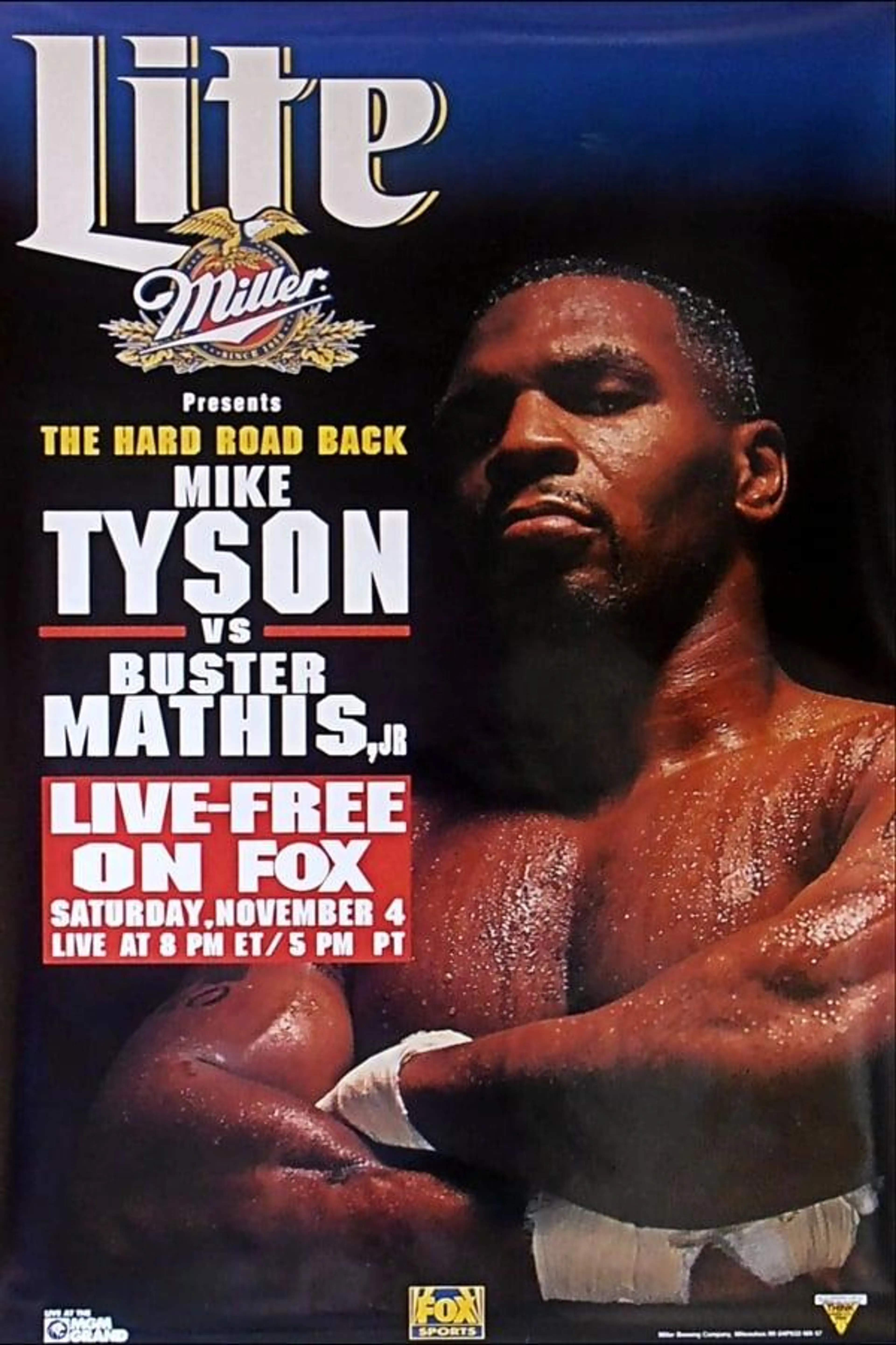 Mike Tyson vs Buster Mathis, Jr.