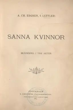 Sanna kvinnor