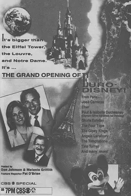 The Grand Opening of Euro Disneyland