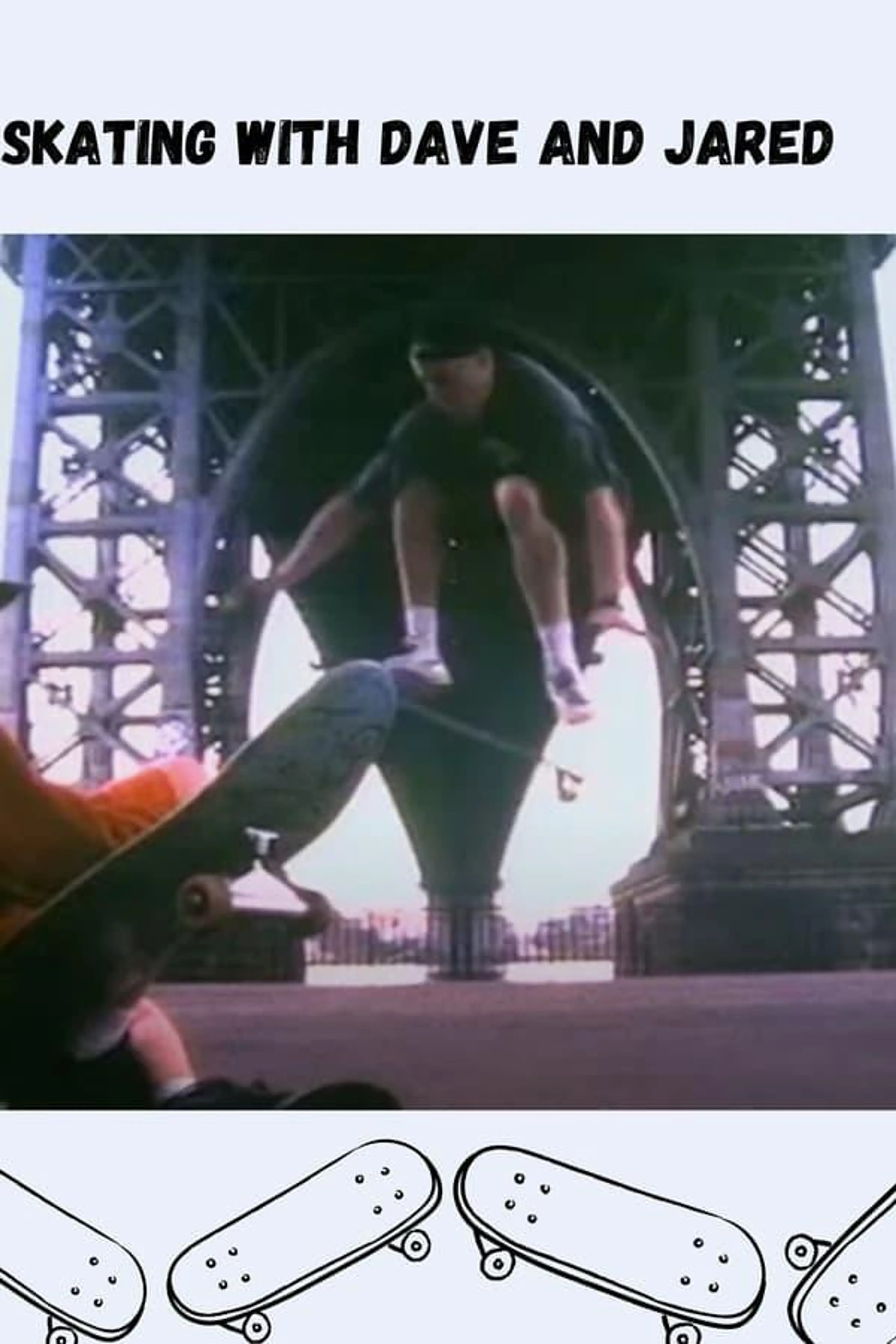 Skating with Dave and Jared